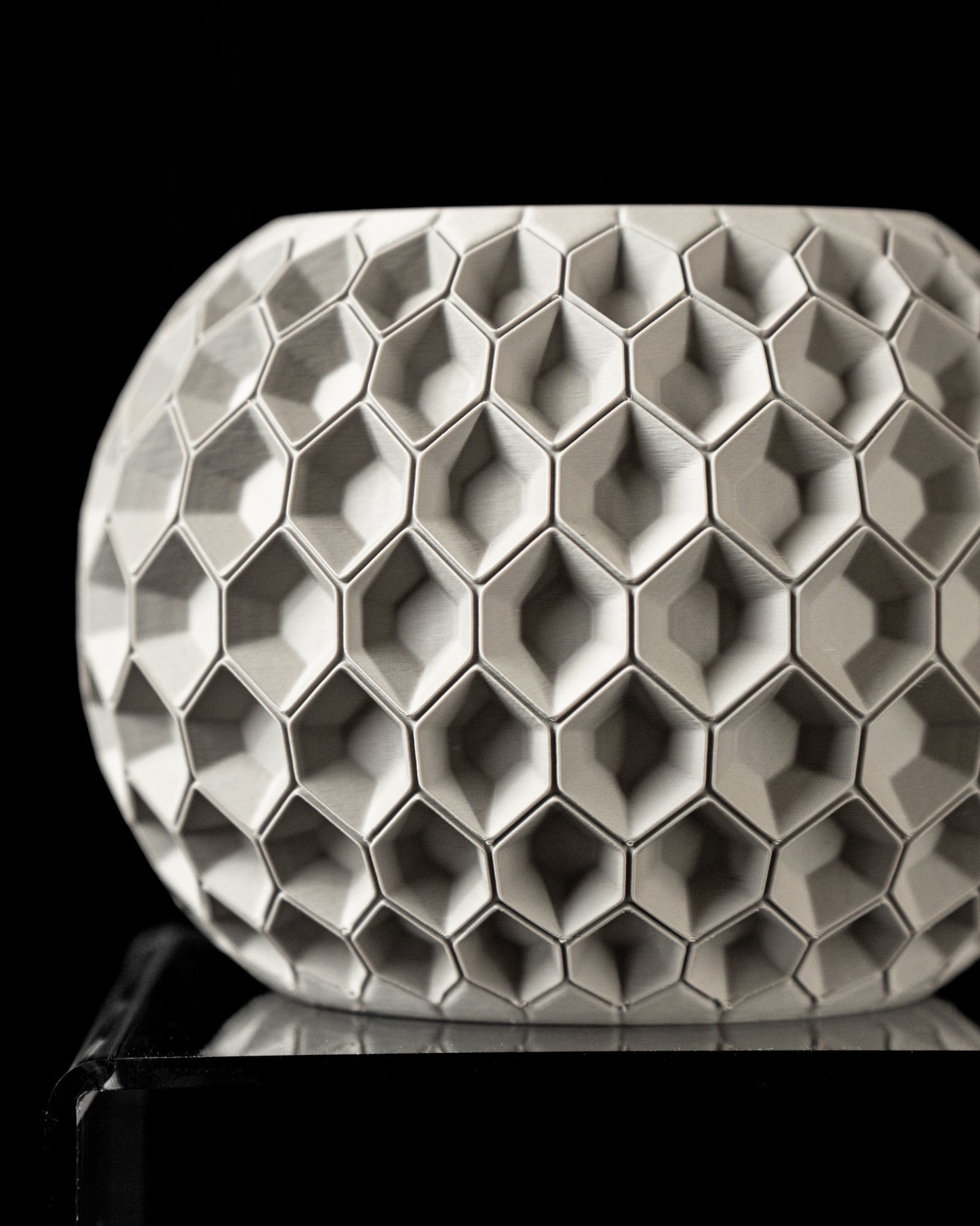 Planter-02: Hexa Indoor Planter With Integrated Drainage and Saucer