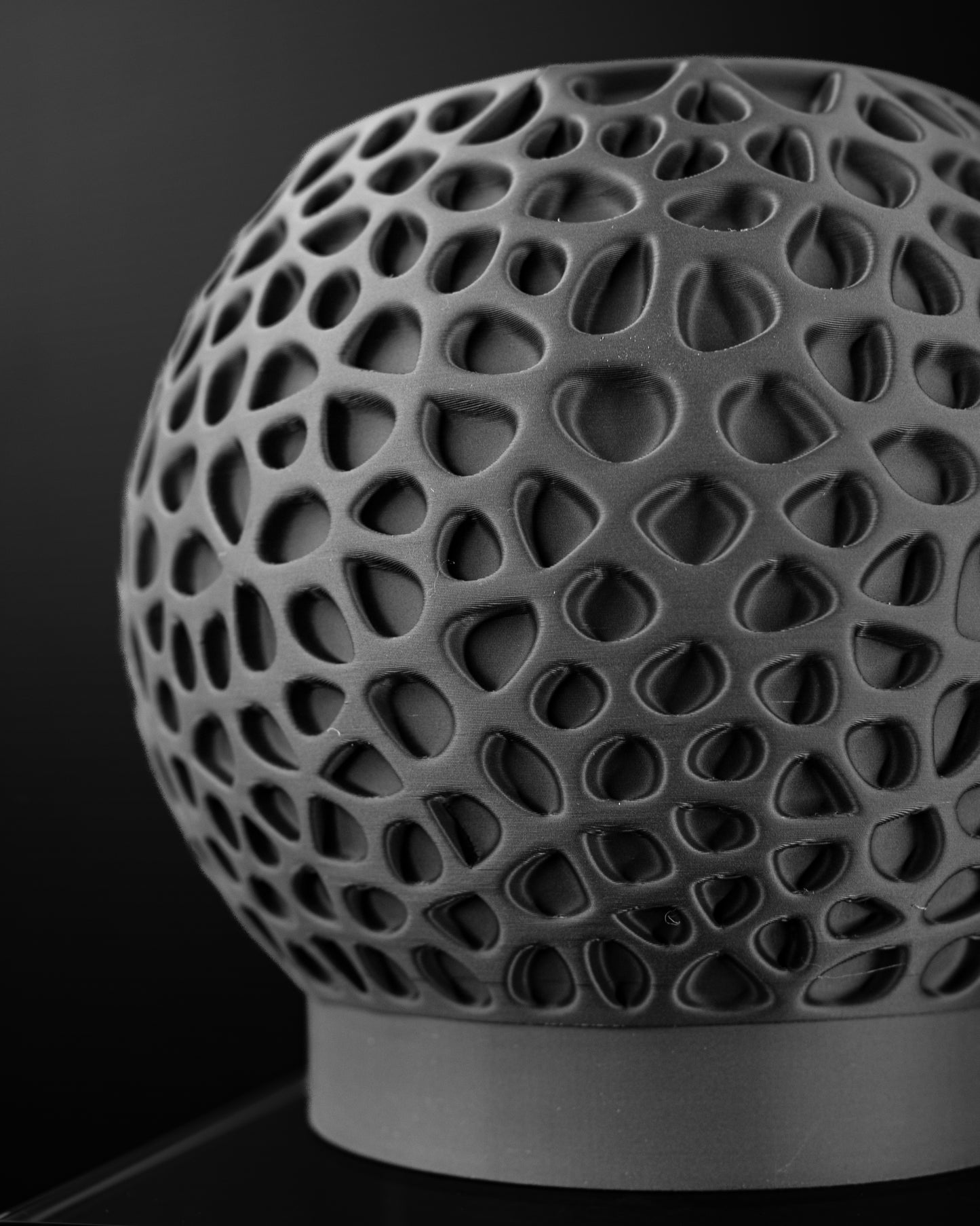 Planter-03: Textural Indoor Planter with Integrated Drainage and Saucer